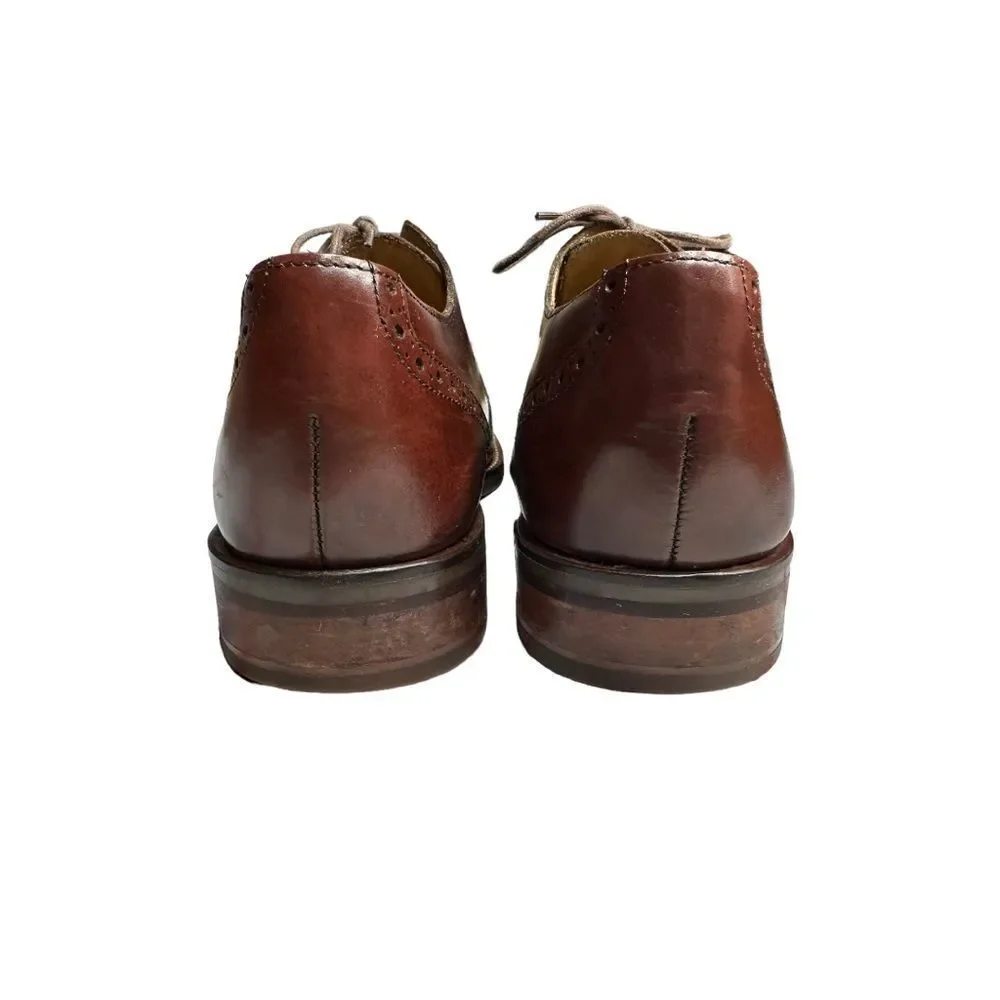 Anthropologie Cole Haan Grand OS‎ Wingtip Oxfords Brown Size 9.5